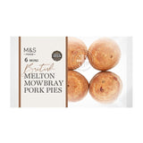 M&S Mini Melton Mowbray Pork Pies Pack of 6