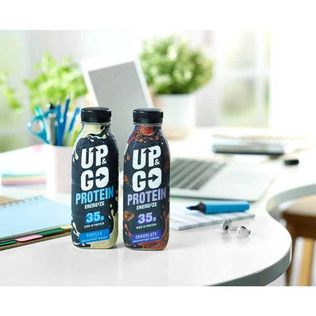 Up&Go vanilla protein drink 500ml (British brand)
