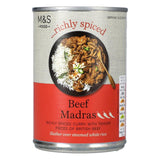 M&S Beef Madras canned curry 400g - British product