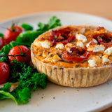 Higgidy whipped feta and tomato quiche 155g, UK version