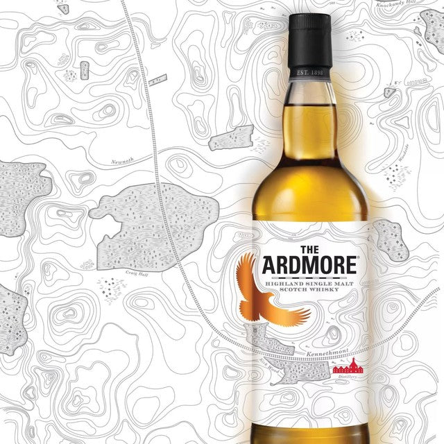 The Ardmore single malt Scotch whisky 70cl (British brand)