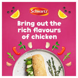 Schwartz Paprika and Lemon Chicken Seasoning Reduced Salt 43g jar (British brand)