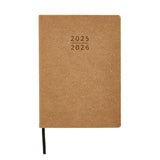 Sainsburys Home B5 Day-To-Page Recycled Leather 25-26 Mid Year Diary