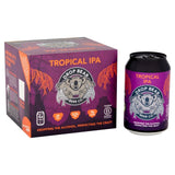 Drop Bear Beer Tropical IPA Alcohol-Free Craft Beer 4 x 330ml