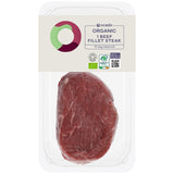 Ocado Organic Beef Fillet Steak 170g