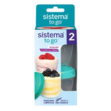 Sistema Yoghurt To Go Food Storage Containers
