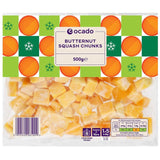 Ocado Frozen Diced Butternut Squash 500g, imported from the UK