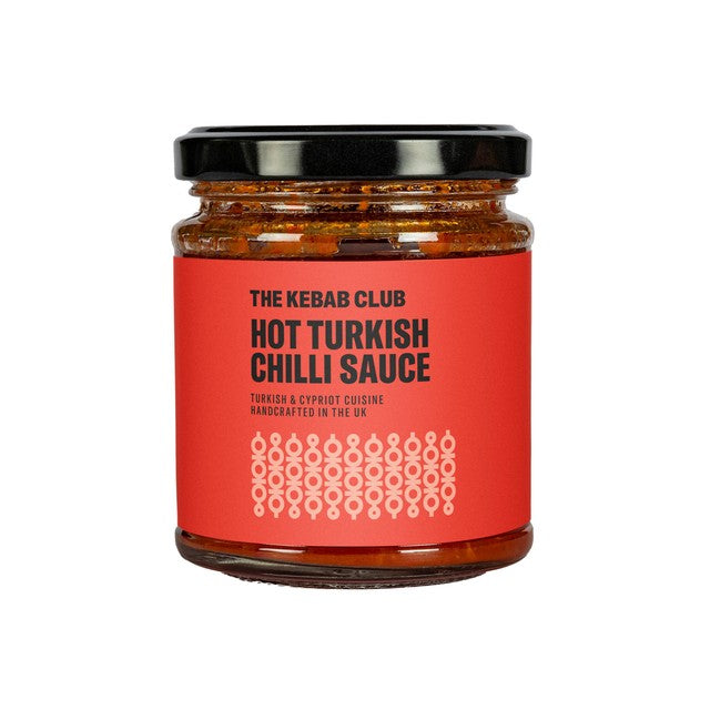 The Kebab Club Hot Turkish Chilli Sauce 175g, UK version