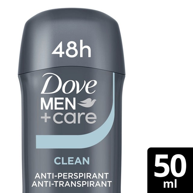 Dove Men+Care Clean Comfort Anti-Perspirant Stick 50ml - British product