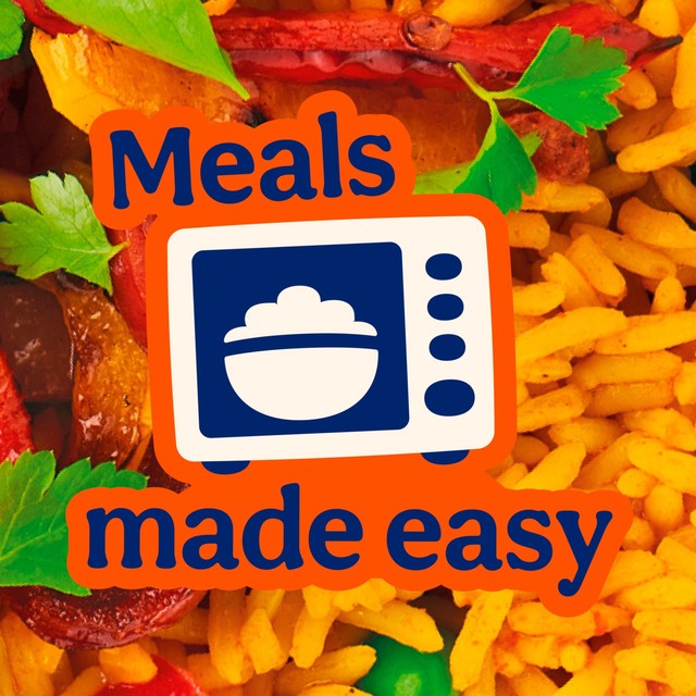 Ben's Original Paella ready meal with chorizo and vegetables 250g - British product