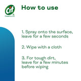 Cif Cleanboost bathroom cleaner spray 700ml - British product