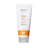 Green People SPF 15 sun cream with tan accelerator 200ml, UK version