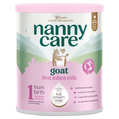 Lait maternisé de chèvre Nannycare Stage 1 pour nourrissons 800g