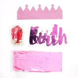 On The Wall Pink Birthday Party Decorations Pack