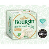 Boursin Garlic & Herbs vegan cheese spread 150g - British product