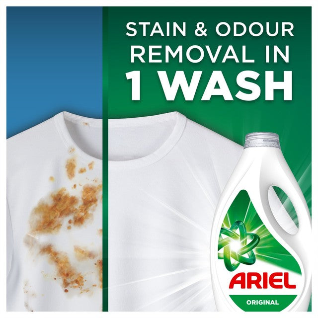 Ariel Original laundry detergent washing liquid 1.55L - British product