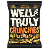 Well & Truly Crunchy Really Cheesy Corn Snacks 30g
