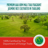 Green Dragon Thai Fragrant Jasmine Rice 2kg, UK version