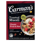 Sapphire Carmans Kitchen Classic Fruit and Nut Muesli 500g