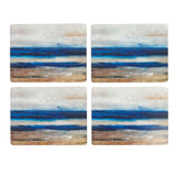 Creative Tops Blue Abstract Premium Placemats Pack of 4 30x23cm