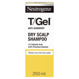 Neutrogena T-Gel Anti-Dandruff Dry Scalp Shampoo 250ml