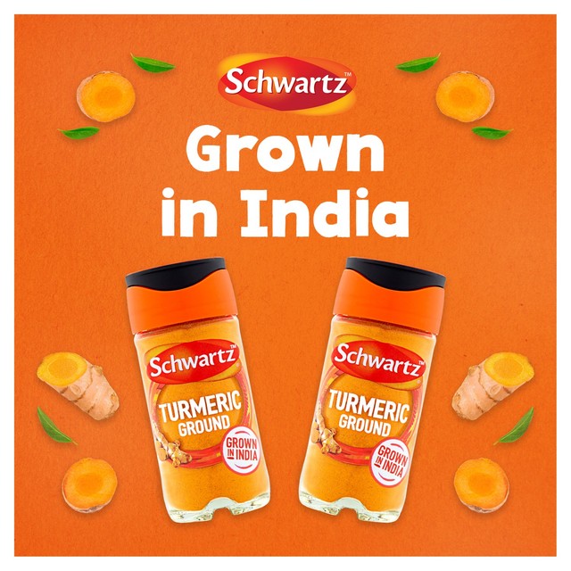 Schwartz ground turmeric 37g (British brand)