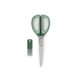 Brabantia Herb Scissors with Cleaning Tool Fir Green Kitchen Scissors