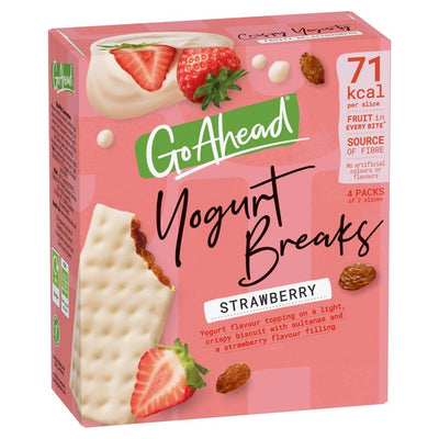 Go Ahead Strawberry Yogurt Cereal Bars Multipack