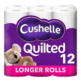 Cushelle quilted toilet roll 12 pack 236 sheets - British product