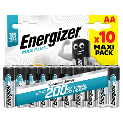 Energizer Max Plus AA Battery Pack 10-pack