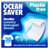 OceanSaver Laundry Detergent Sheets Non Bio 30 Washes, imported from the UK