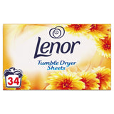 Lenor Fabric Tumble Dryer Sheets Summer Breeze 34 Sheets, UK version