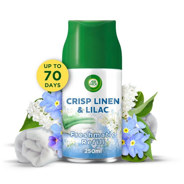 Airwick Crisp Linen & Lilac air freshener refill 250ml - British product
