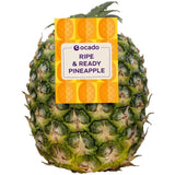 Ocado Ripe & Ready Crownless Pineapple 950g, imported from the UK