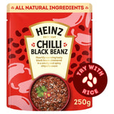 Heinz Chilli Black Beans Mexican-Style Ready-to-Eat Beans 250g