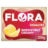 Flora Unsalted Block Butter Alternative 200g