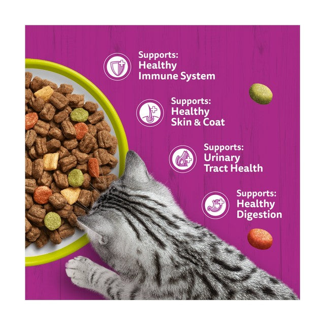 Whiskas dry cat food with lamb 1.9kg (British brand)