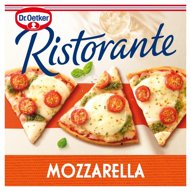 Dr. Oetker Ristorante Mozzarella Cheese frozen pizza 335g - British product