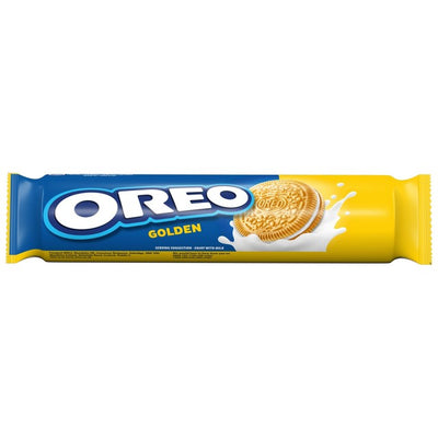 Oreo Golden Vanilla Sweet Sandwich Biscuits 154g