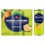 San Pellegrino Grapefruit Italian Sparkling Soft Drink 6 x 330ml