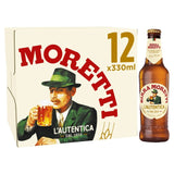 Birra Moretti Lager Beer 12 x 330ml Bottles