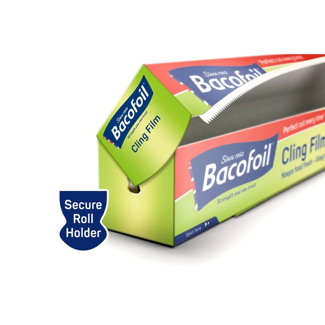 Bacofoil PVC Free Cling Film 30m x 32.5cm - British product
