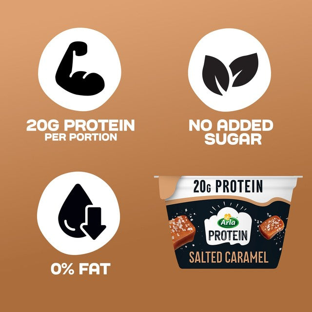 Arla salted caramel yogurt 200g - British product