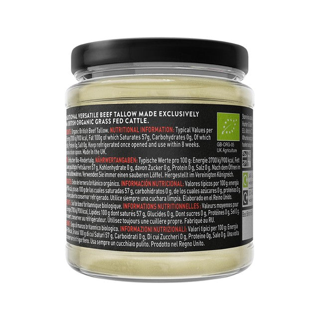 Hunter & Gather organic beef tallow 300g, UK version