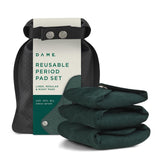 DAME reusable period pad set - British product