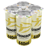 Strongbow Original Cider 4x440ml can pack (British brand)
