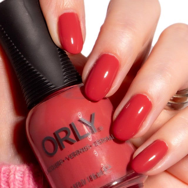 Orly Pink Chocolate nail polish 18ml, imported from the UK