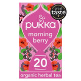 Pukka Herbs Organic Morning Berry Rooibos Tea Bags 20 Tea Bags