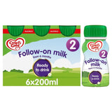 Cow & Gate 2 Follow On Milk Ready to Feed 6 x 200ml - British product