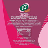 J2O Apple and Raspberry soft drink 4 x 275ml, UK version